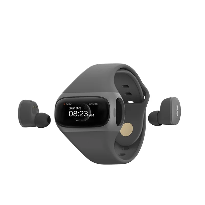 Wrist Wear True Wireless Bluetooth Headset 5.0 Smart Sports Bracelet Watch 2-in-1
Wrist Wear True Wireless Bluetooth Headset 5.0 Smart Sports Bracelet Watch 2-in-1