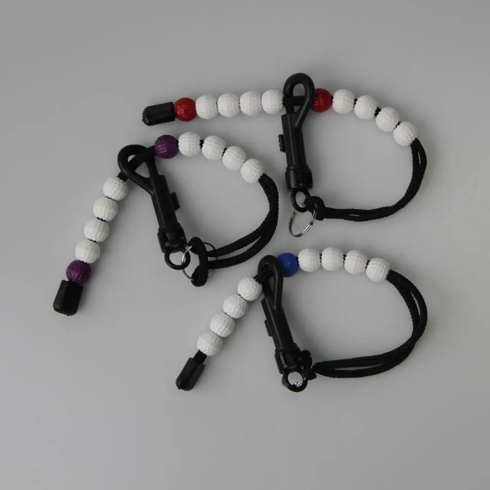 8Pcs Golf Wrist Score Counter with Plastic Beads Slide Stroke Tracker Easy Count Bead Keeper for on-Course Scoring Bead Mark
8Pcs Golf Wrist Score Counter with Plastic Beads Slide Stroke Tracker Easy Count Bead Keeper for on-Course Scoring Bead Mark