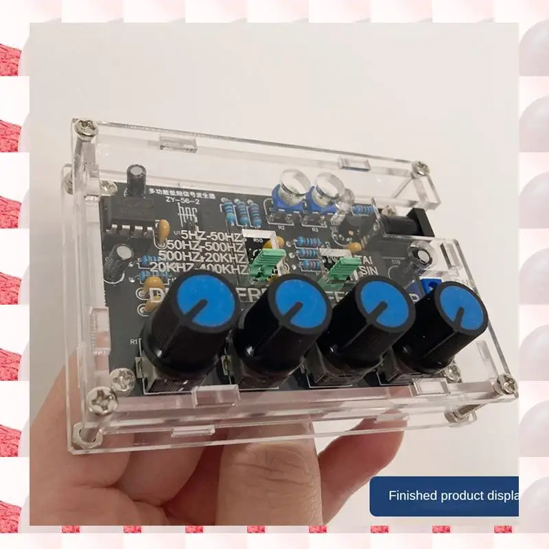 ABGN 2X ICL8038 Модуль генератора сигналов с функцией синусоидального квадратного треугольного генератора сигналов DIY Комплект для практики сварки с чехлом
ABGN 2X ICL8038 Модуль генератора сигналов с функцией синусоидального квадратного треугольного генератора сигналов DIY Комплект для практики сварки с чехлом