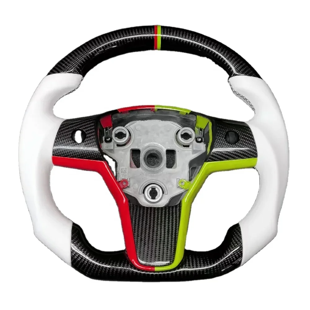 A Carbon Fiber Steering Wheel For Tesla Model 3 Model Y
A Carbon Fiber Steering Wheel For Tesla Model 3 Model Y