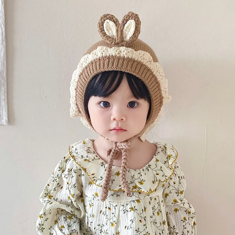 Kid's Beanie 45-49cm children's Baby Hat Winter Ear Protection Knit Cap Cute Rabbit Ears Warm Windproof Pullover Hat
Kid's Beanie 45-49cm children's Baby Hat Winter Ear Protection Knit Cap Cute Rabbit Ears Warm Windproof Pullover Hat