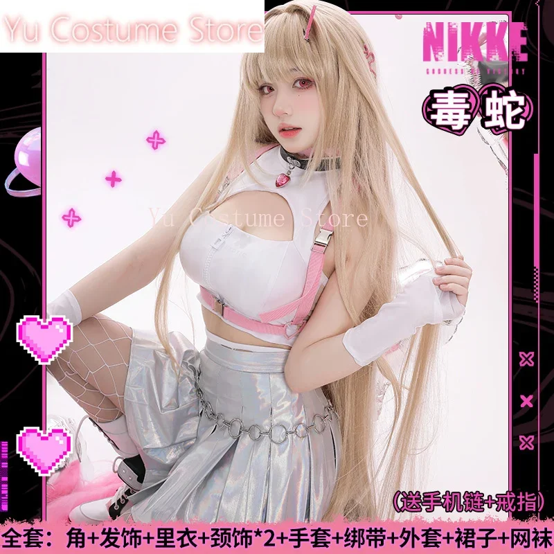 Yu Costume Anime! NIKKE The Goddess Of Victory Viper Game Suit Sexy Lovely Uniform Cosplay Costume Halloween Party Outfit Women
Yu Costume Anime! NIKKE The Goddess Of Victory Viper Game Suit Sexy Lovely Uniform Cosplay Costume Halloween Party Outfit Women