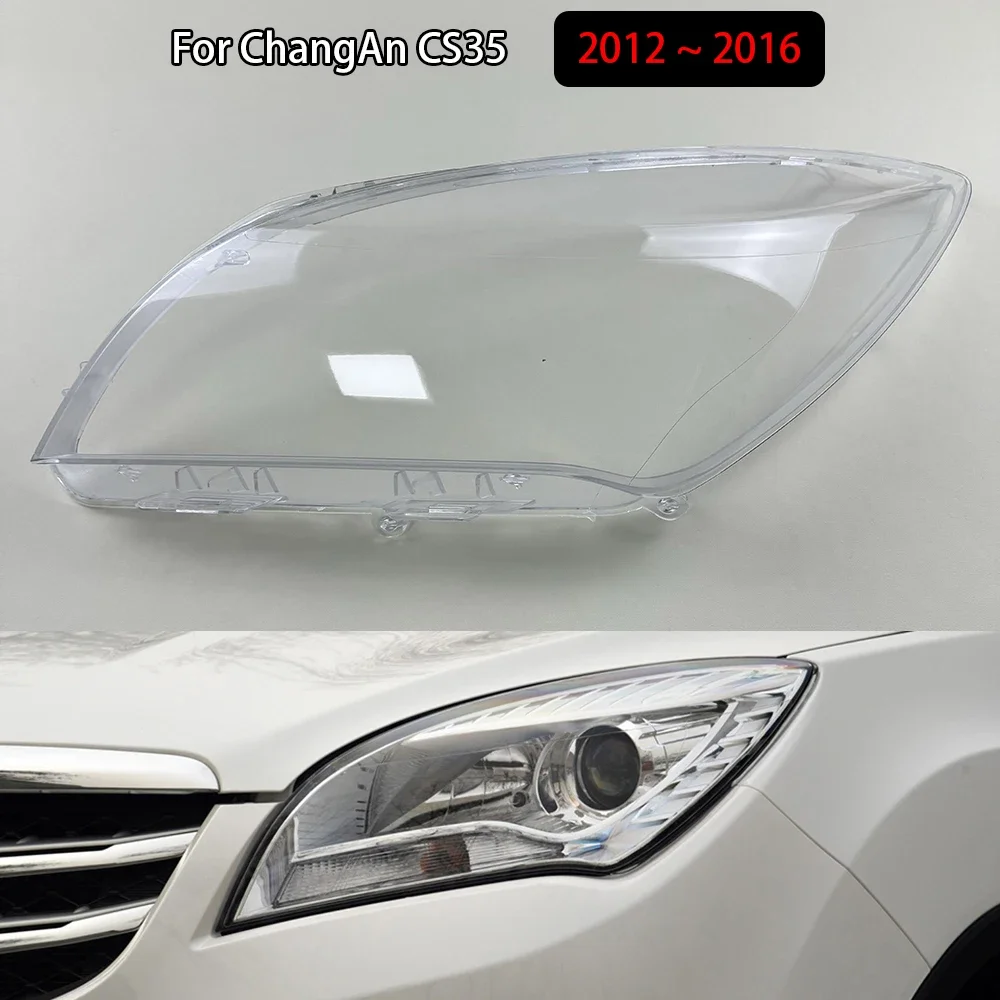For ChangAn CS35 2012 2013 2014 2015 2016 Front Headlight Cover Transparent Shade Lampshade Headlamp Shell Lens Plexiglass
For ChangAn CS35 2012 2013 2014 2015 2016 Front Headlight Cover Transparent Shade Lampshade Headlamp Shell Lens Plexiglass