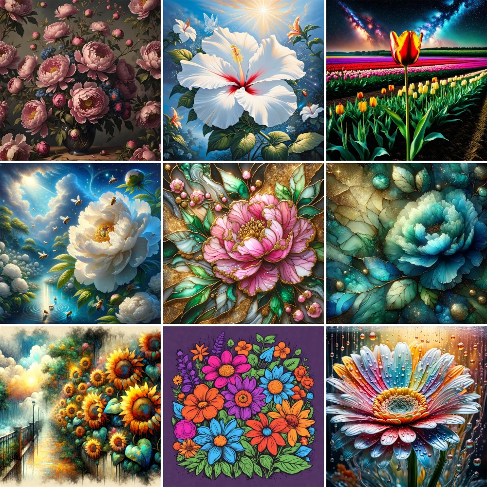 Flowers Chrysanthemum Peony Cross Stitch Complete Kit Embroidery Needlework Knitting Handiwork Sewing Sales Jewelry Wholesale
Flowers Chrysanthemum Peony Cross Stitch Complete Kit Embroidery Needlework Knitting Handiwork Sewing Sales Jewelry Wholesale