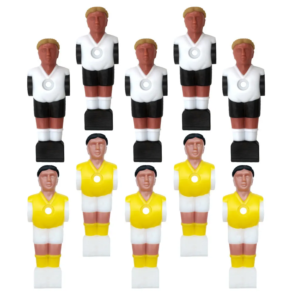 10pcs Foosball Player Statue Resin Table Soccer Replacement Parts Durable Odorless Football Action Figures For Standard Tabletop
10pcs Foosball Player Statue Resin Table Soccer Replacement Parts Durable Odorless Football Action Figures For Standard Tabletop