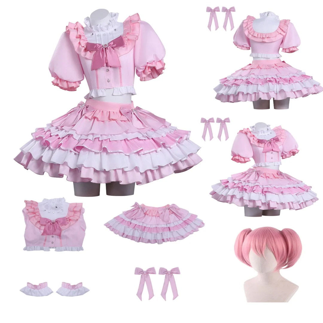 Anime Madoka Magica Cosplay Costume Homura Magia Ver. Stage Performance Suit Full Set with Wig
Anime Madoka Magica Cosplay Costume Homura Magia Ver. Stage Performance Suit Full Set with Wig