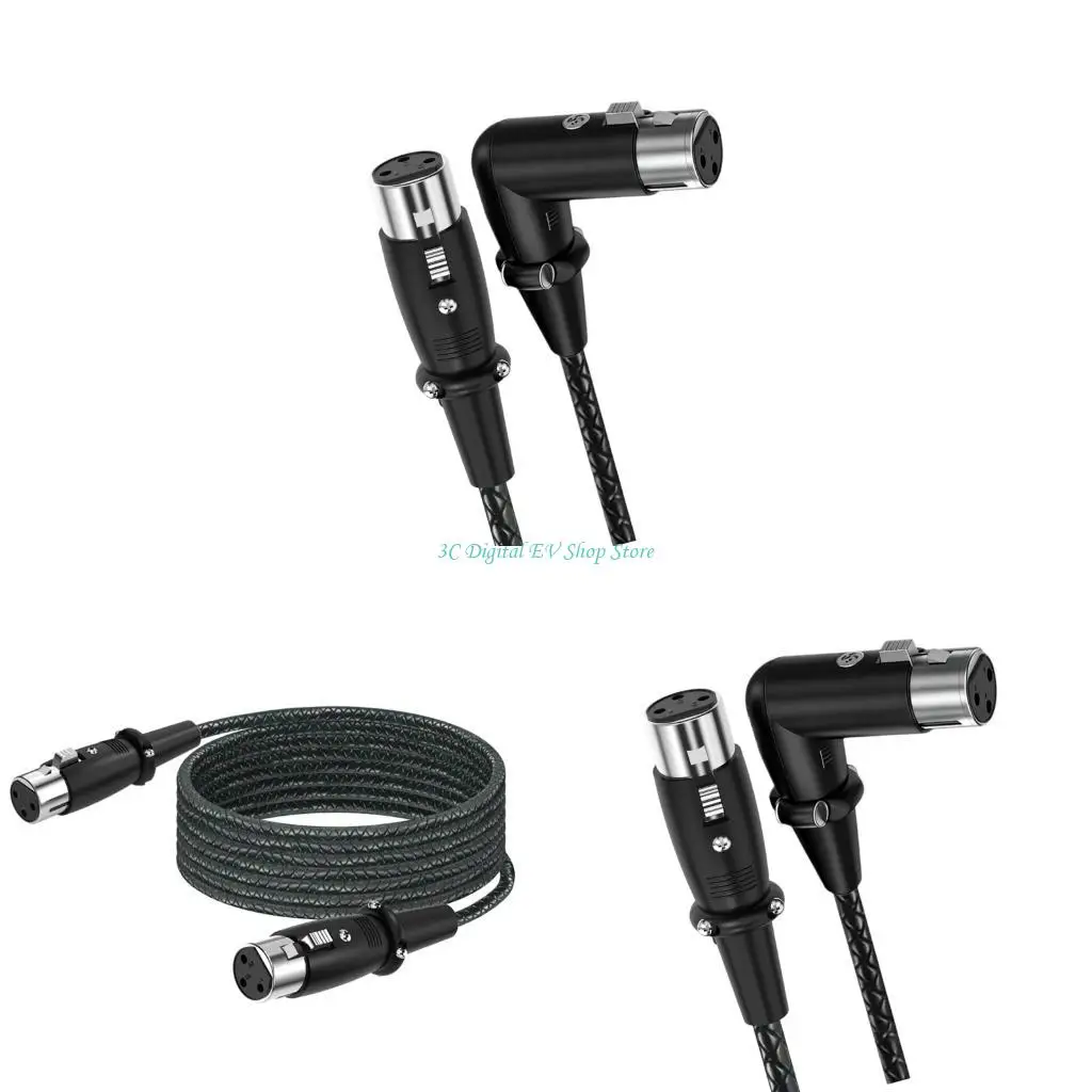 E74D 3Pin Microphone Cable Female to Female Balanced Cord 3Pin Extension Cable
E74D 3Pin Microphone Cable Female to Female Balanced Cord 3Pin Extension Cable