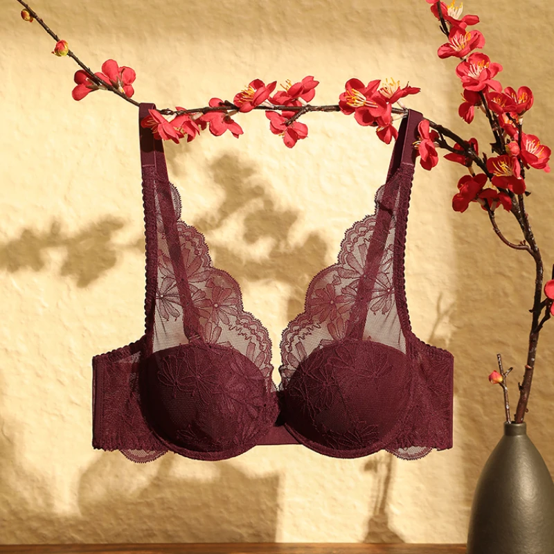 Red Black Lace Bra for Women Sexy Hot Bra Thin Unlined Minimizer Slimming Push-up Bra 70 75 80 85 BCDE Women Underwear OWD6145
Red Black Lace Bra for Women Sexy Hot Bra Thin Unlined Minimizer Slimming Push-up Bra 70 75 80 85 BCDE Women Underwear OWD6145