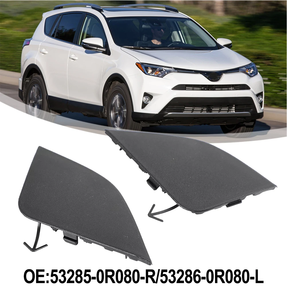 Car Front Bumper Towing Eye Hook Cover Cap Replacement Unpainted For RAV4 2016-2018 53286-0R080/53285-0R080 Car Styling
Car Front Bumper Towing Eye Hook Cover Cap Replacement Unpainted For RAV4 2016-2018 53286-0R080/53285-0R080 Car Styling 