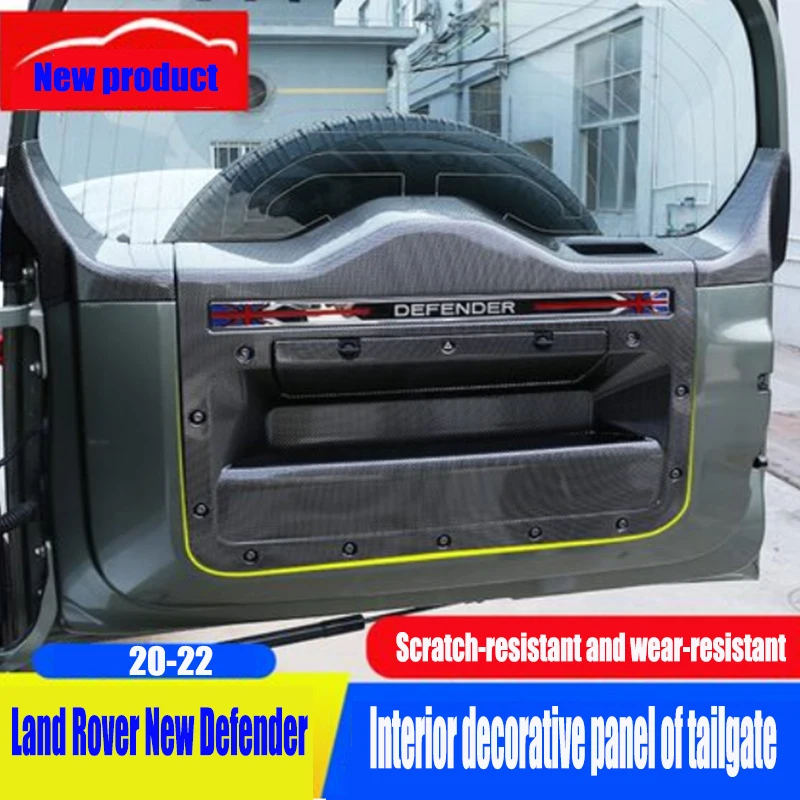 for 20-22 Land Rover Defender trunk tailgate inner decorative panel new 90 110 interior modification accessories
for 20-22 Land Rover Defender trunk tailgate inner decorative panel new 90 110 interior modification accessories