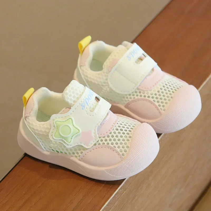 Baby Sports Shoes Toes Capped Soft Sole 2025 Fashion Boys Girls Walking Shoes Non-slip Toddler Tennis Shoes Mesh Breathable
Baby Sports Shoes Toes Capped Soft Sole 2025 Fashion Boys Girls Walking Shoes Non-slip Toddler Tennis Shoes Mesh Breathable