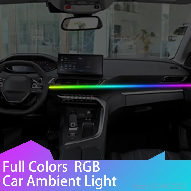 Универсальный для Peugeot 2008 3008 4008 5008 308 408 светодиодный автомобильный окружающий свет на приборной панели RGB скрытая плавная лампа 64 цвета USB 1,1 м
Универсальный для Peugeot 2008 3008 4008 5008 308 408 светодиодный автомобильный окружающий свет на приборной панели RGB скрытая плавная лампа 64 цвета USB 1,1 м