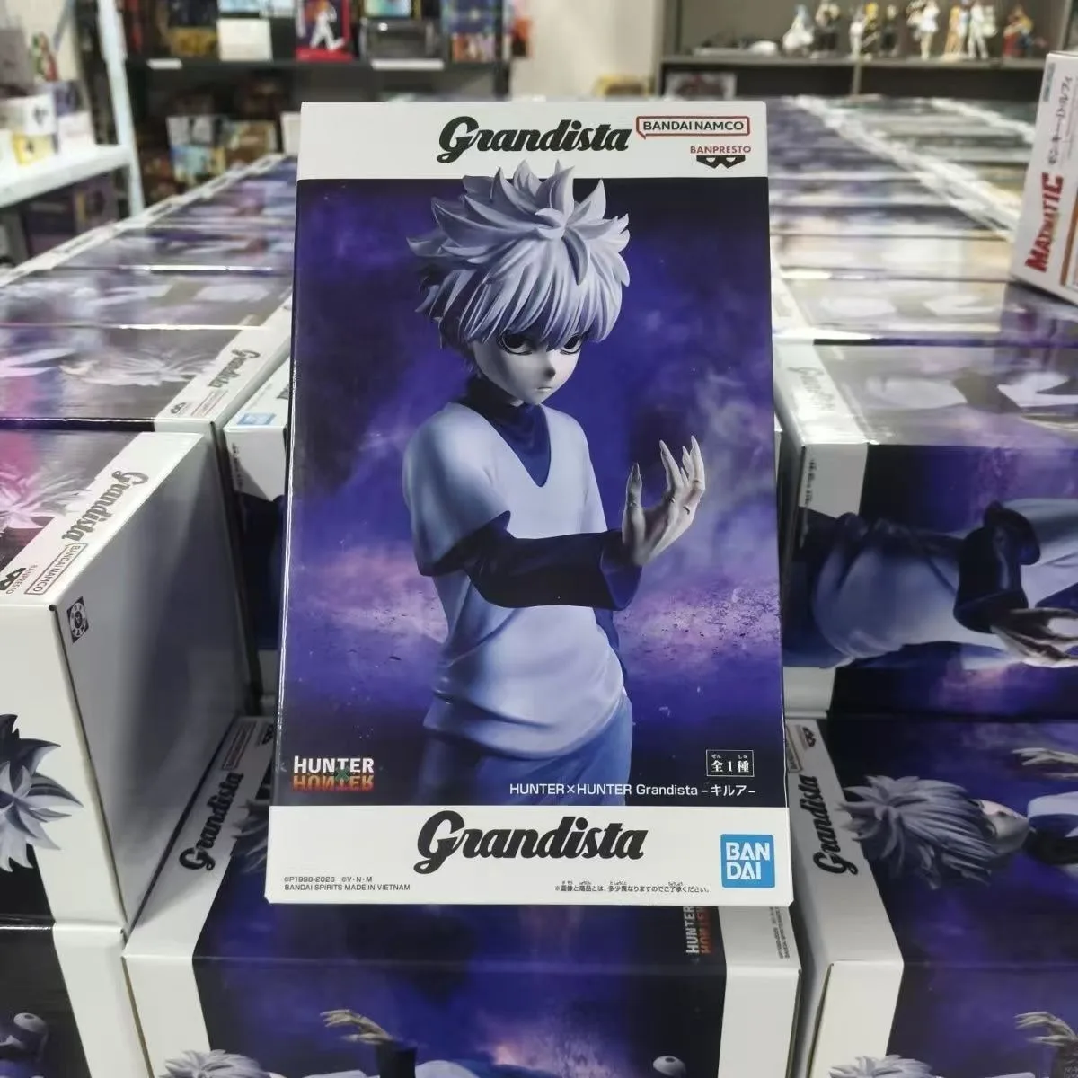 In Stock Bandai BANPRESTO HUNTER HUNTER Grandista Killua Zoldyck Anime action figure Model Toys ornament collection gifts
In Stock Bandai BANPRESTO HUNTER HUNTER Grandista Killua Zoldyck Anime action figure Model Toys ornament collection gifts