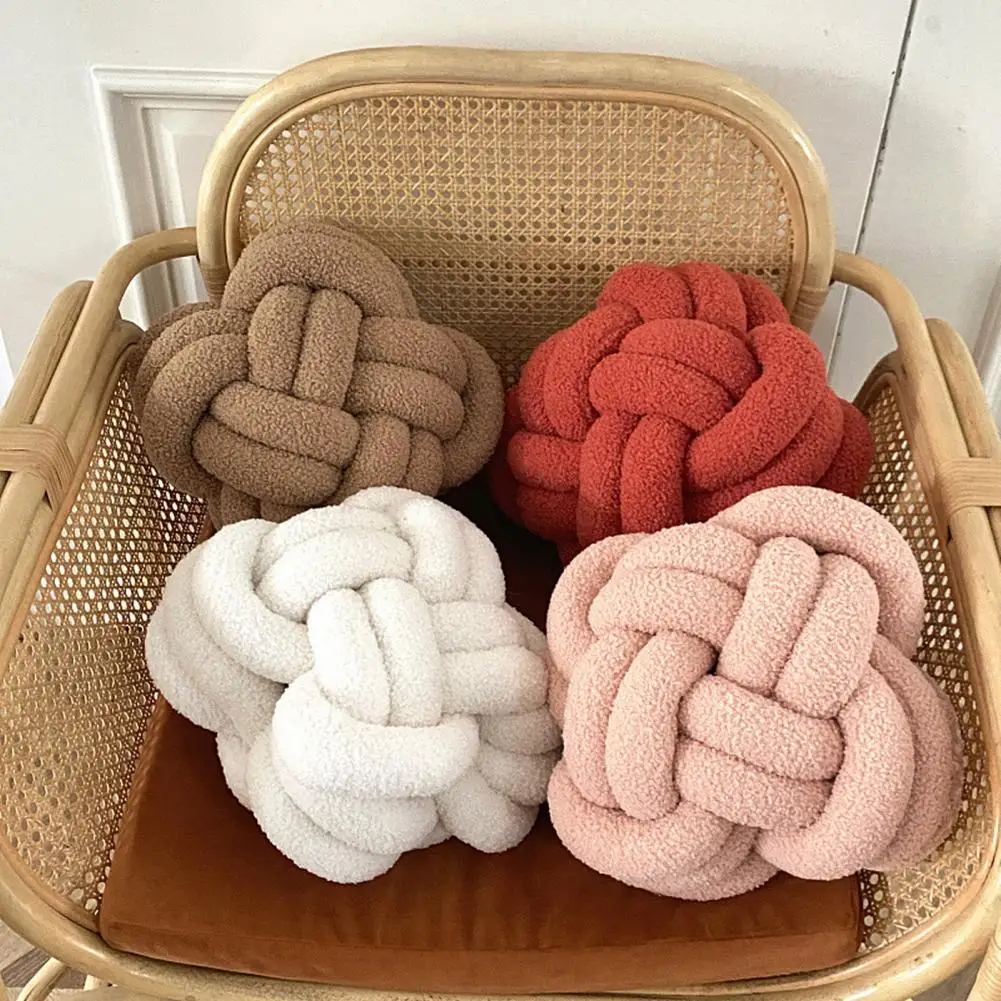 Подушка с узлом китайская, декоративная мягкая плетеная подушка для ванной комнаты, с полным наполнением 
Подушка с узлом китайская, декоративная мягкая плетеная подушка для ванной комнаты, с полным наполнением