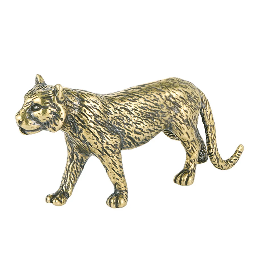 Decorative Ornaments Tiger Statue Toy Animals Household Figurine Wear-resistant Brass Office
Decorative Ornaments Tiger Statue Toy Animals Household Figurine Wear-resistant Brass Office