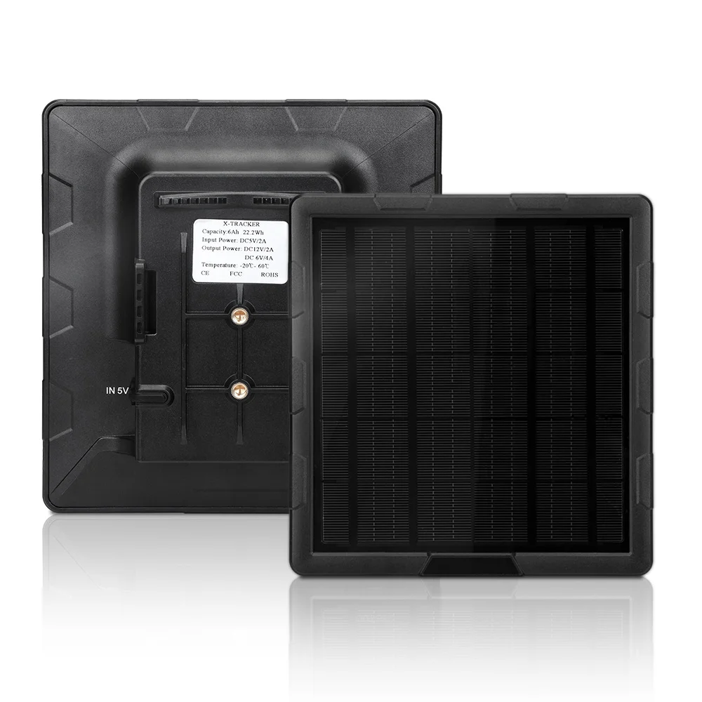 Outdoor 5w Solar Power Mini Solar Panel Tempered Glass 6v 12v Solar Charger With Type-C Built in Battery for Hunting CCTV Camera
Outdoor 5w Solar Power Mini Solar Panel Tempered Glass 6v 12v Solar Charger With Type-C Built in Battery for Hunting CCTV Camera
