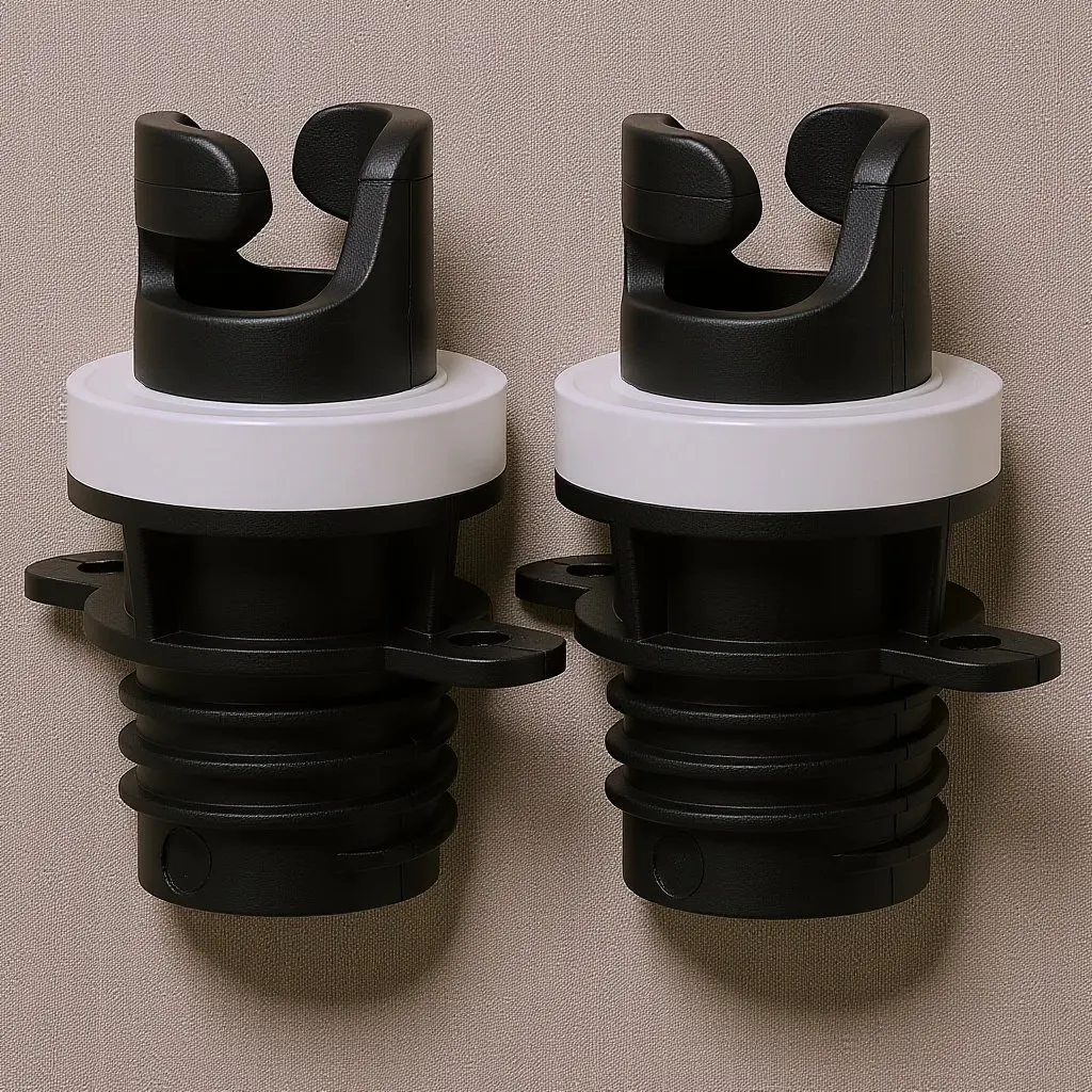 2Pcs Inflatable Boat Pump Adapter Air Valve Connector for Kayak Sup Paddle Board Quick Connect Compact Wear Resistant Outdoor
2Pcs Inflatable Boat Pump Adapter Air Valve Connector for Kayak Sup Paddle Board Quick Connect Compact Wear Resistant Outdoor