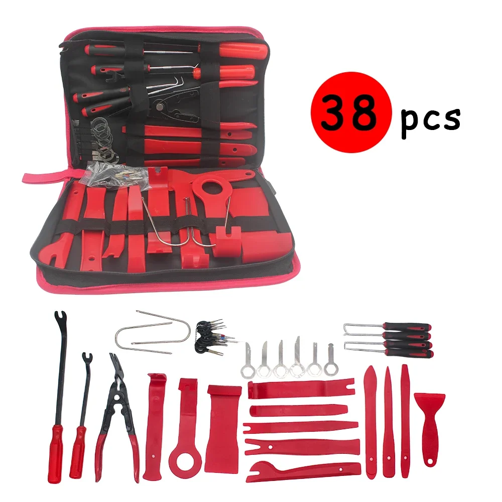 38 Pieces / Set Car Audio Modification Tools Trim Dash Radius Audio Remove Car Scratch Repair Pen Tire Cover Seal Tools
38 Pieces / Set Car Audio Modification Tools Trim Dash Radius Audio Remove Car Scratch Repair Pen Tire Cover Seal Tools