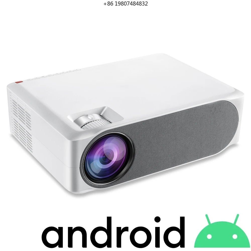 Meeting Rooms & Cinema Theater-LED Beam 4K 1080P Android 9 Home Outdoor Portable Projector with Manual Focus for
Meeting Rooms & Cinema Theater-LED Beam 4K 1080P Android 9 Home Outdoor Portable Projector with Manual Focus for