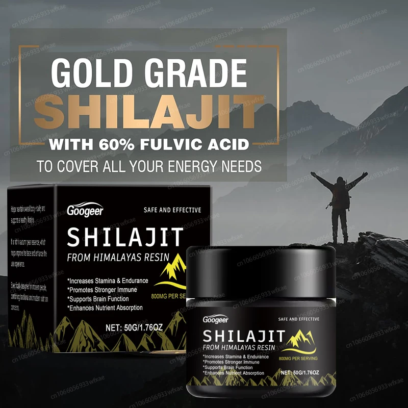 Shilajit Pure Himalayan Organic Resin with Fulvic Acid & 85+ Trace Minerals Complex for Energy and Immune Health
Shilajit Pure Himalayan Organic Resin with Fulvic Acid & 85+ Trace Minerals Complex for Energy and Immune Health