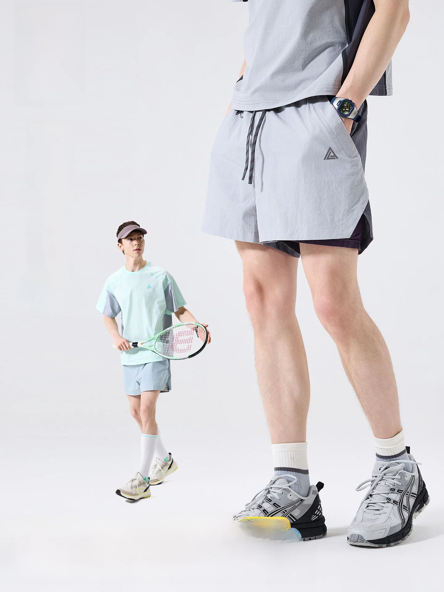 LAZY DAY Men's Outdoor Water-Resistant Splice Short Pants Summer Lightweight Anti-Static Sporty Five-Part Shorts
LAZY DAY Men's Outdoor Water-Resistant Splice Short Pants Summer Lightweight Anti-Static Sporty Five-Part Shorts