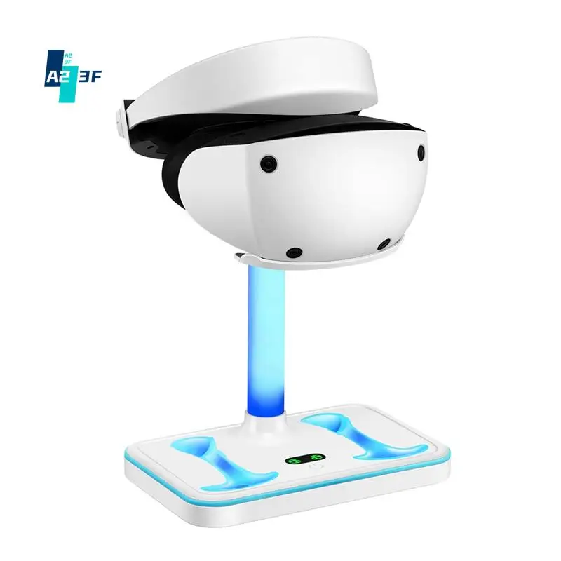 A23F-Charging Station For PS VR2 With RGB Light, Vertical Charging Stand Dock Support For PSVR2 Headset Display Accessories
A23F-Charging Station For PS VR2 With RGB Light, Vertical Charging Stand Dock Support For PSVR2 Headset Display Accessories