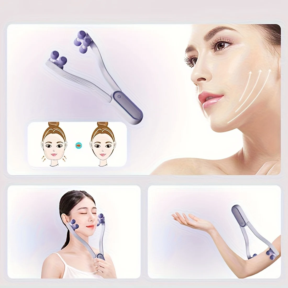 【ESSENTIALS】Ручной роликовый массажер для лица V Face Lift – инструмент для уменьшения двойного подбородка и укрепления кожи, не требует батареек
【ESSENTIALS】Ручной роликовый массажер для лица V Face Lift – инструмент для уменьшения двойного подбородка и укрепления кожи, не требует батареек