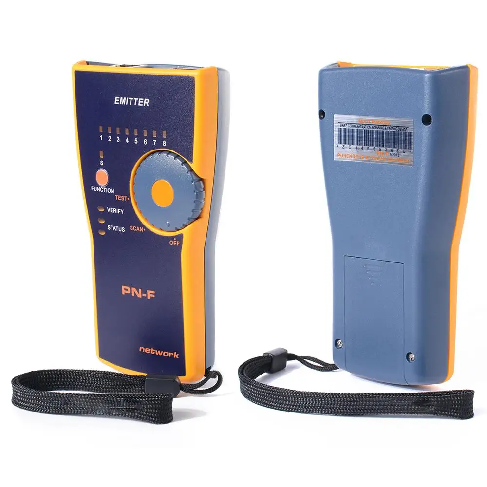 New Network Cable Tester Wire Tracker Detector Line Finder TV Telephone Phone Signal Transmission Tone Diagnose Tool Kit
New Network Cable Tester Wire Tracker Detector Line Finder TV Telephone Phone Signal Transmission Tone Diagnose Tool Kit