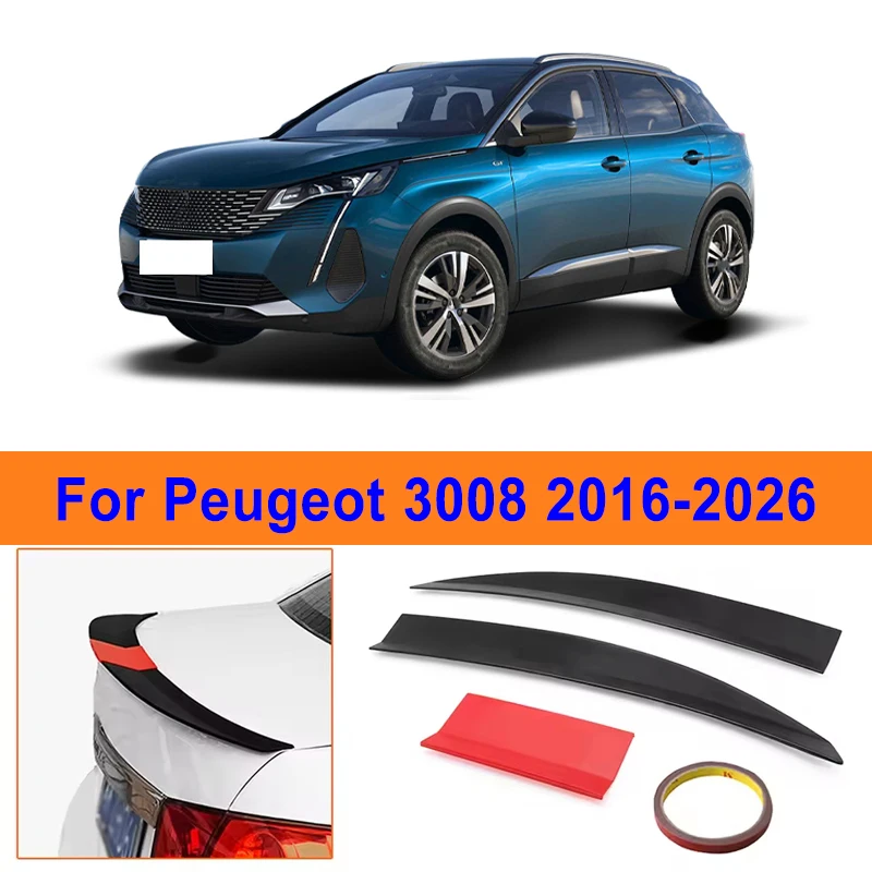 For Peugeot 3008 2016-2026 3-Section ABS Rear Trunk Spoiler 115-125cm Adjustable Sports Decor Top Wing Car Exterior Parts
For Peugeot 3008 2016-2026 3-Section ABS Rear Trunk Spoiler 115-125cm Adjustable Sports Decor Top Wing Car Exterior Parts