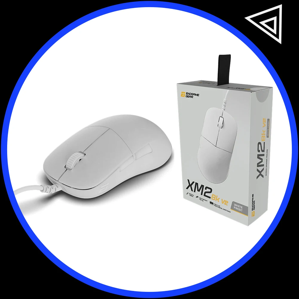 Endgame Gear XM2 8K V2 Mouse Wired Mouse Paw3950 Nordic nRF52840 8000Hz Polling Rate Lightweight Gaming Mice PC Accessories
Endgame Gear XM2 8K V2 Mouse Wired Mouse Paw3950 Nordic nRF52840 8000Hz Polling Rate Lightweight Gaming Mice PC Accessories