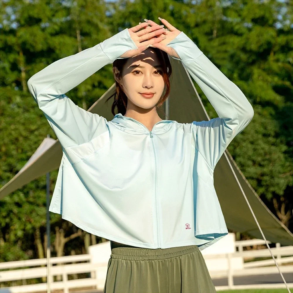 Camping Summer Long Sleeve Sun Protection Clothes Women Outdoor Cycling Fishing Hunting Hood Clothes Quick Dry Skin Windbreaker
Camping Summer Long Sleeve Sun Protection Clothes Women Outdoor Cycling Fishing Hunting Hood Clothes Quick Dry Skin Windbreaker