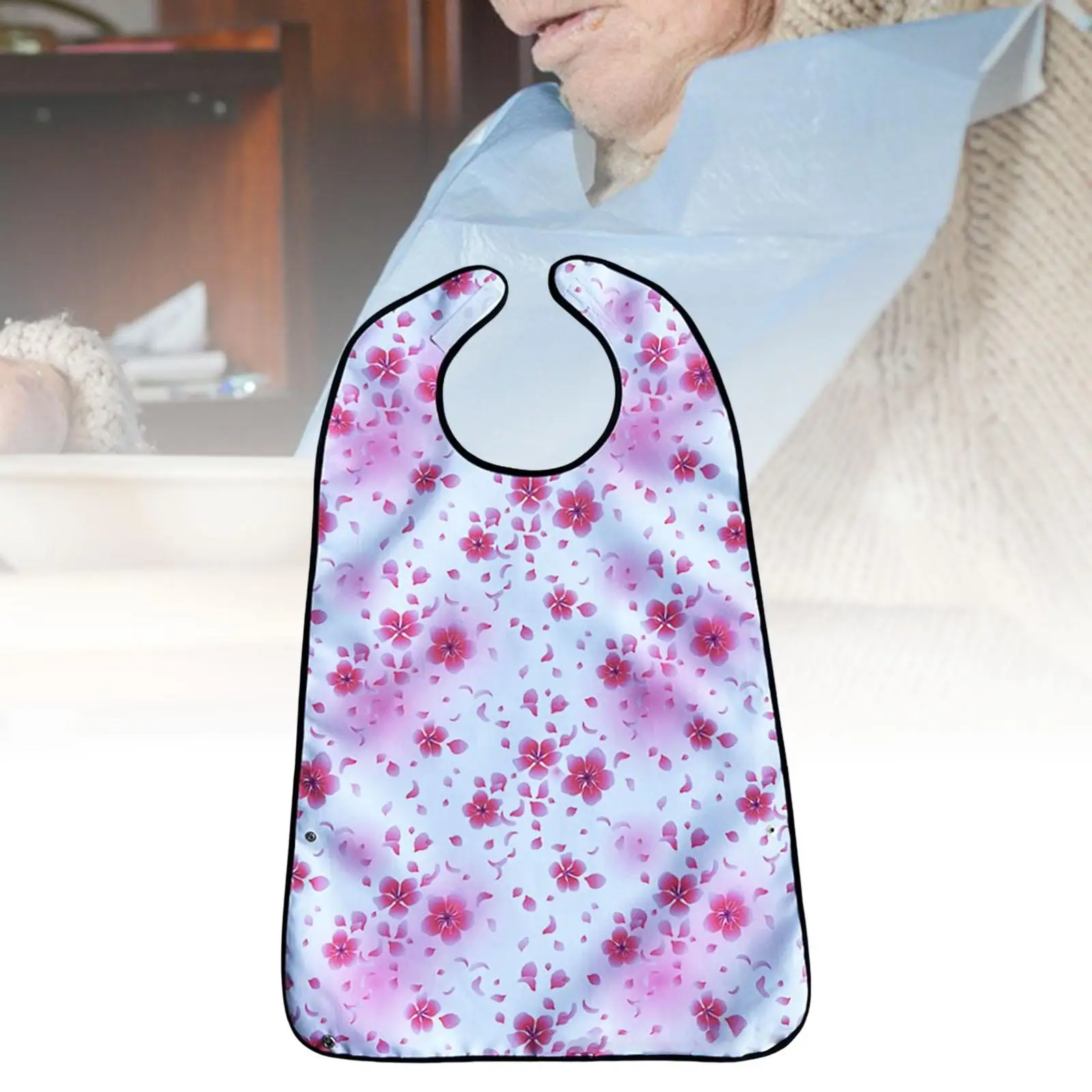 Home Care Adult Bibs Waterproof and Washable Full Coverage Reusable Feeding Protector for Seniors Adults
Home Care Adult Bibs Waterproof and Washable Full Coverage Reusable Feeding Protector for Seniors Adults