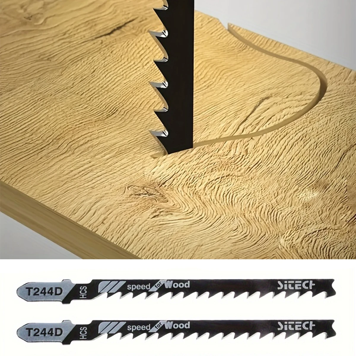 5 шт. полотна для лобзика с Т-образным хвостовиком, 4 дюйма/100 мм длинные полотна для лобзика, полотно для лобзика для быстрой резки деревянной фанеры, твердой древесины, ПВХ, пластика
5 шт. полотна для лобзика с Т-образным хвостовиком, 4 дюйма/100 мм длинные полотна для лобзика, полотно для лобзика для быстрой резки деревянной фанеры, твердой древесины, ПВХ, пластика