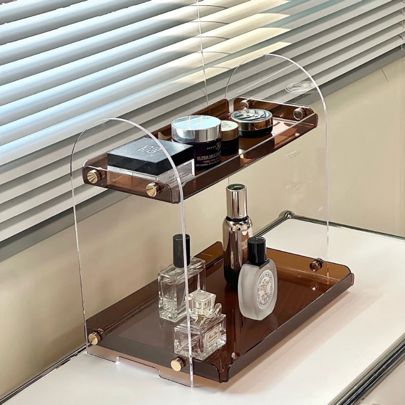 LTT countertop toilet bathroom light luxury acrylic multi-layer desktop storage box
LTT countertop toilet bathroom light luxury acrylic multi-layer desktop storage box