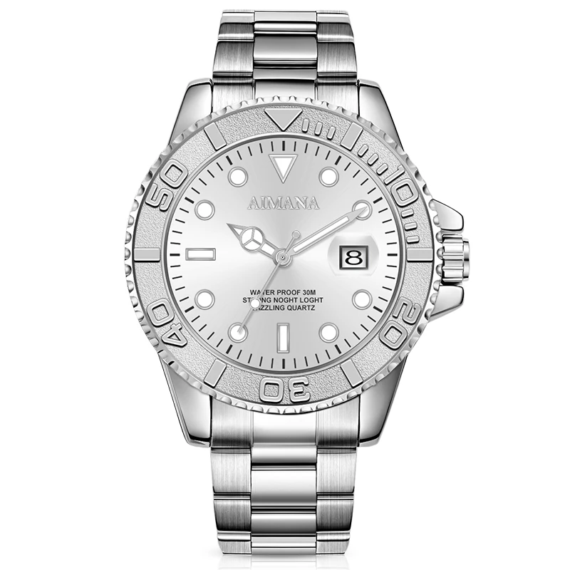 Лучшие роскошные мужские часы, водонепроницаемые светящиеся часы с датой, мужские часы из нержавеющей стали, спортивные модные мужские кварцевые часы
Лучшие роскошные мужские часы, водонепроницаемые светящиеся часы с датой, мужские часы из нержавеющей стали, спортивные модные мужские кварцевые часы