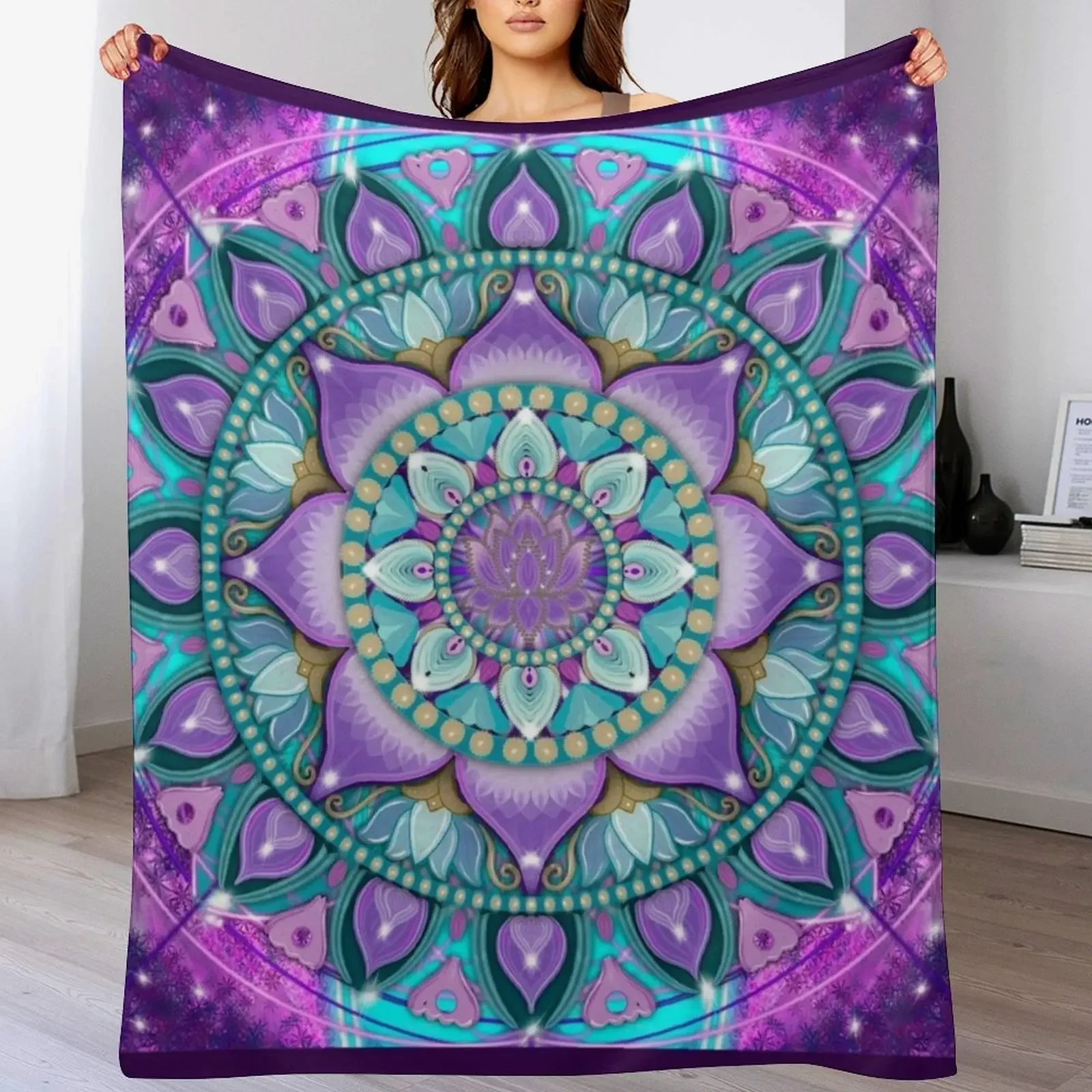 Mandala-relax Throw Blanket Soft Solid Color Blanket for Couch Bed
Mandala-relax Throw Blanket Soft Solid Color Blanket for Couch Bed