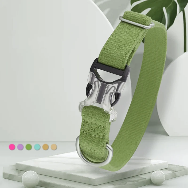 Adjustable Cotton-Linen Pet Collar Comfortable Skin-friendly Breathable Dog Collar for Outdoor Activities Golden Retriever Husky
Adjustable Cotton-Linen Pet Collar Comfortable Skin-friendly Breathable Dog Collar for Outdoor Activities Golden Retriever Husky