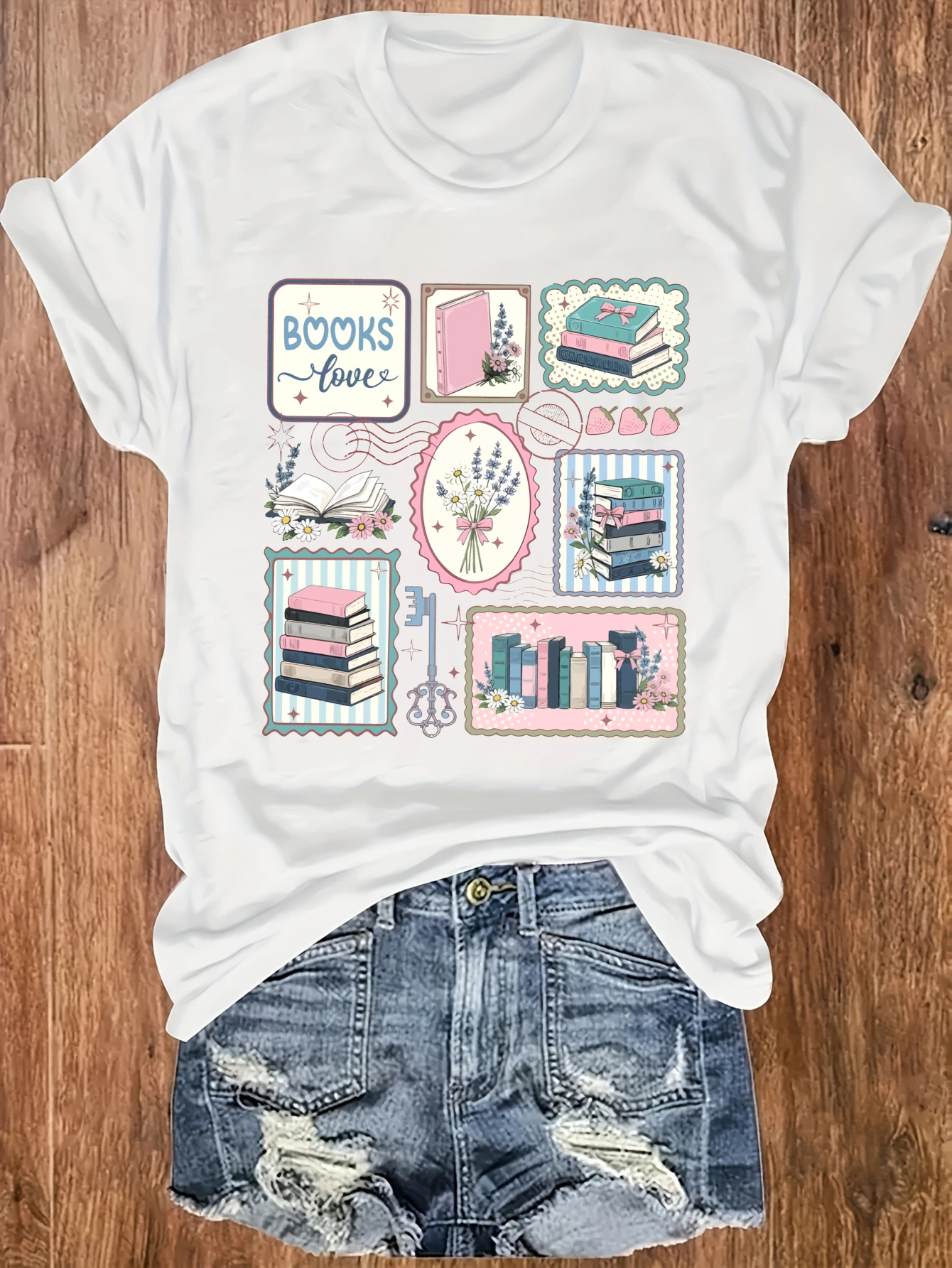 Women's plus size tank top Books Love Flowers Stacks Keys Suitable for sports and daily wear Summer fashion top sleeveless
Women's plus size tank top Books Love Flowers Stacks Keys Suitable for sports and daily wear Summer fashion top sleeveless