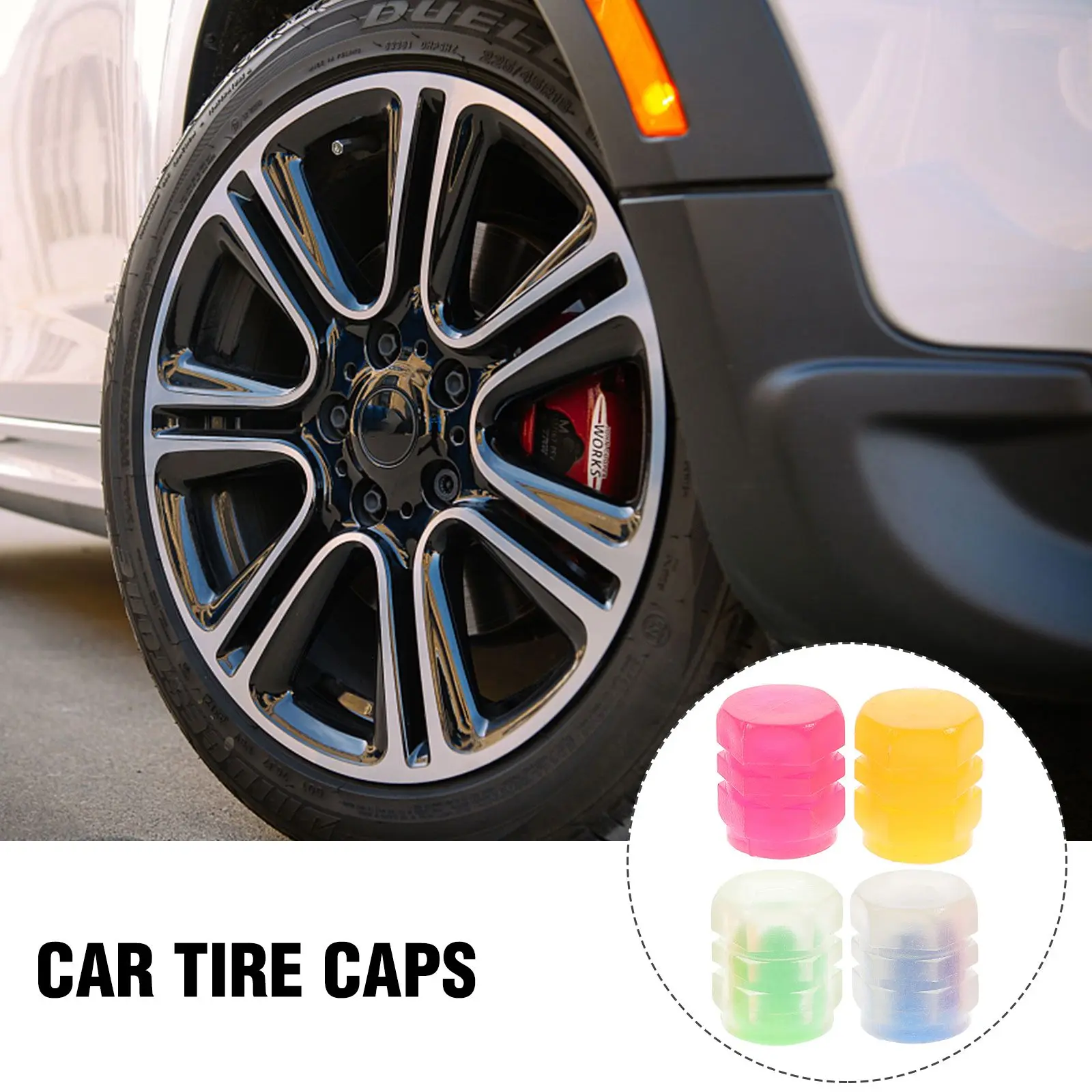 24pcs Night Glow Tire Valve Caps Universal Car Truck SUV Motorcycle Fluorescent Dark Valves Stylish Cool Easy Install
24pcs Night Glow Tire Valve Caps Universal Car Truck SUV Motorcycle Fluorescent Dark Valves Stylish Cool Easy Install