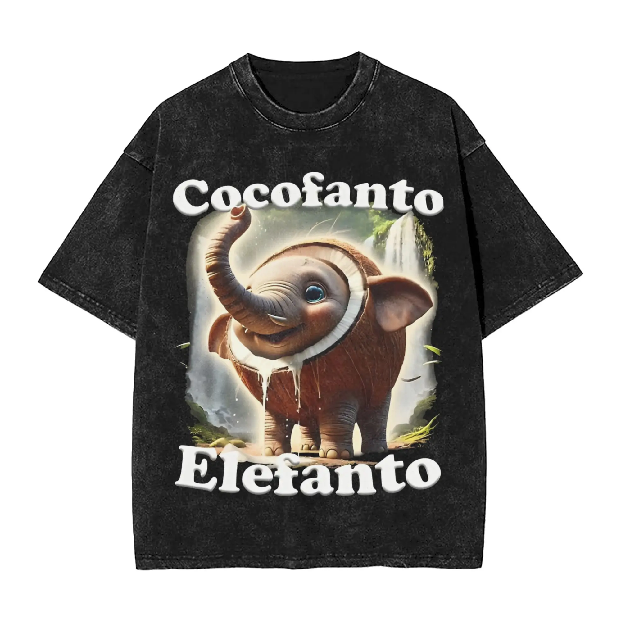 Cocofanto Elefanto Funny Italian Brainrot Meme Apparel Washed T Shirt for Men Women Streetwear T-Shirt Printed Tees Short Sleeve
Cocofanto Elefanto Funny Italian Brainrot Meme Apparel Washed T Shirt for Men Women Streetwear T-Shirt Printed Tees Short Sleeve