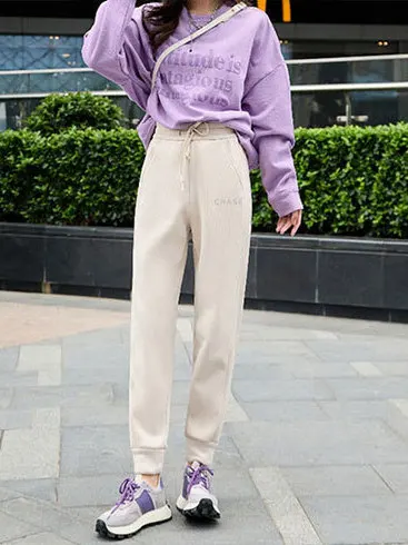 Winter New plus Size High Waist Fitn Sport Pants Straight Leg Casual Trousers Warm Fce Women's Premium Faion
Winter New plus Size High Waist Fitn Sport Pants Straight Leg Casual Trousers Warm Fce Women's Premium Faion