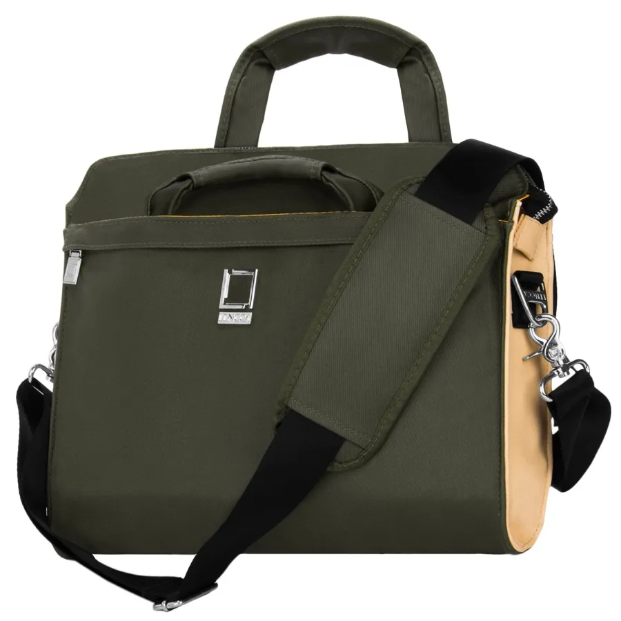 Executive Traveling Crossbody Bag with Hide-away Handles fits up to 13 inch Laptop
Executive Traveling Crossbody Bag with Hide-away Handles fits up to 13 inch Laptop
