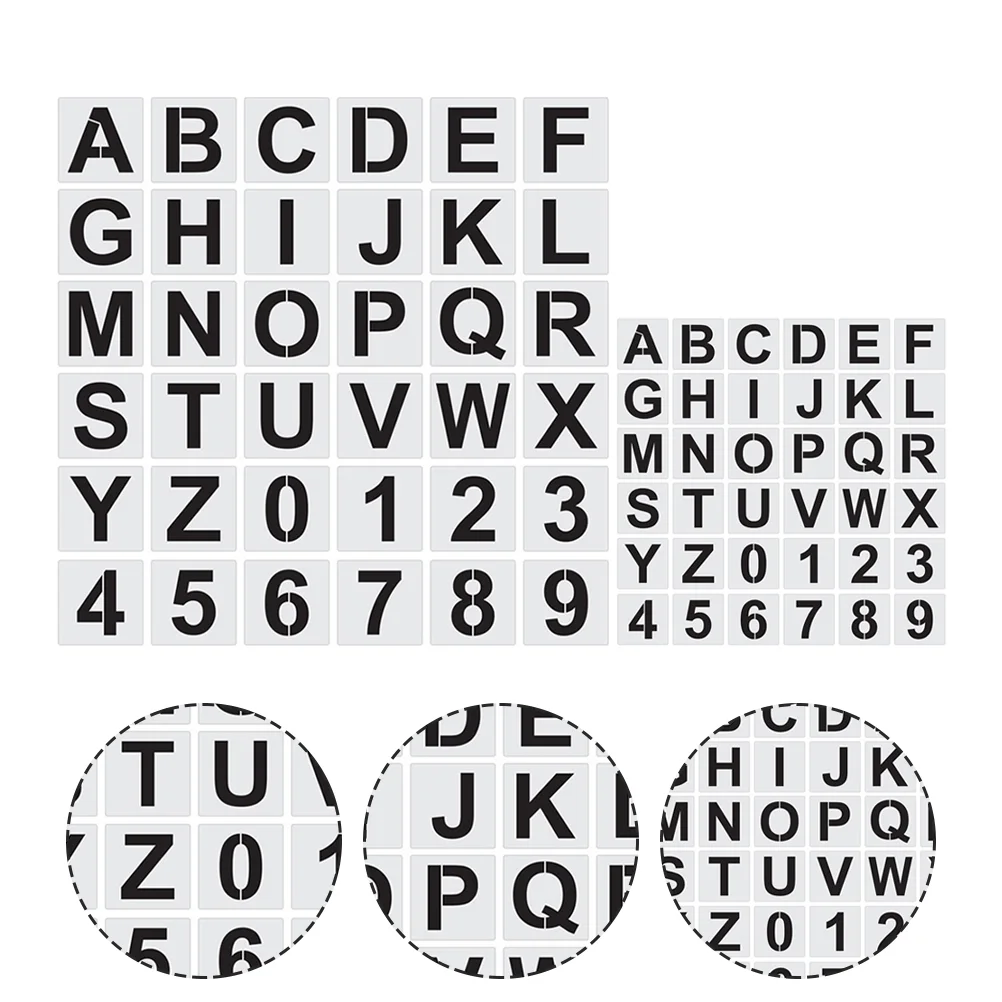 72 Pcs Washable Alphabet Painting Template Child Layered The Pet Craft Accessories
72 Pcs Washable Alphabet Painting Template Child Layered The Pet Craft Accessories