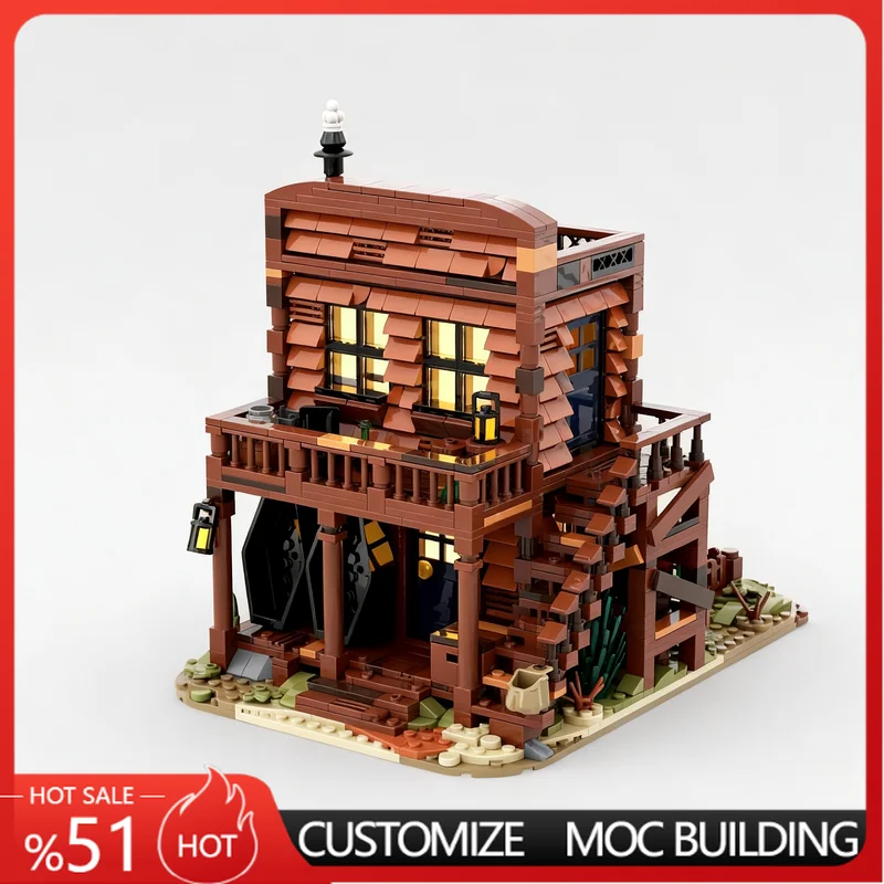 1491 PCS Western Series Undertaker's House & Graveyard Building Blocks MOC Set Customize Creative Educational Collectible Toys
1491 PCS Western Series Undertaker's House & Graveyard Building Blocks MOC Set Customize Creative Educational Collectible Toys