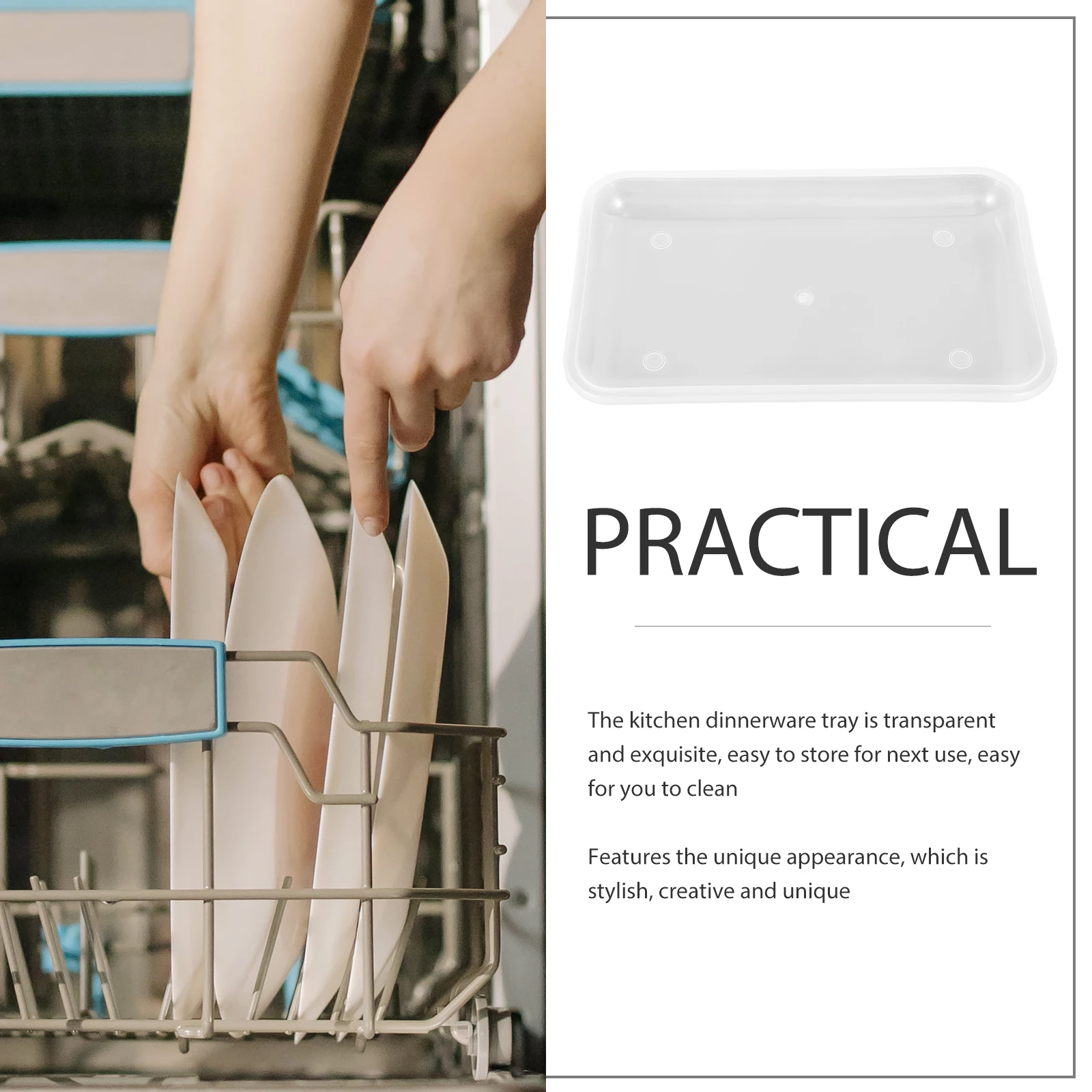4Pcs Plastic Tableware Water Container Tray Kitchen Cutlery Organizer Waterproof Faucet Drip Catcher Kitchen Knives Storage Tray
4Pcs Plastic Tableware Water Container Tray Kitchen Cutlery Organizer Waterproof Faucet Drip Catcher Kitchen Knives Storage Tray