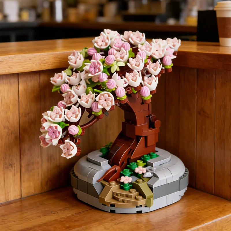 Мини-растение бонсай, строительный блок, цветок, вишневое дерево, букет в горшке, модель из кирпичиков, украшение для дома, игрушка для детей, подарки
Мини-растение бонсай, строительный блок, цветок, вишневое дерево, букет в горшке, модель из кирпичиков, украшение для дома, игрушка для детей, подарки