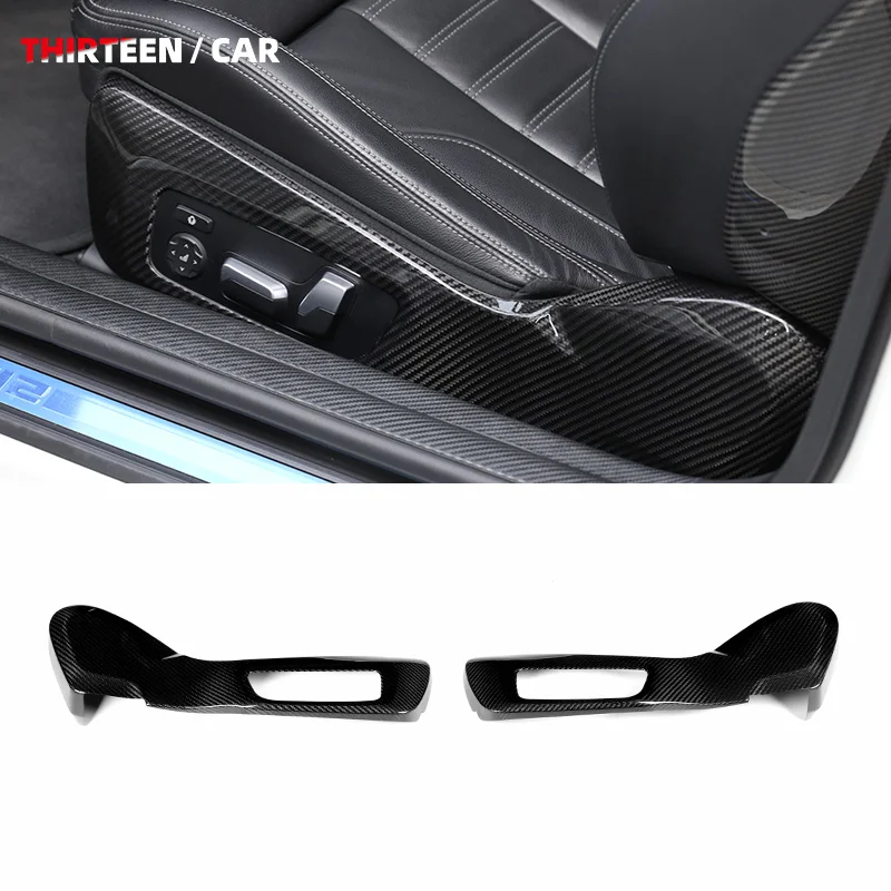 Dry Carbon Fiber Interior Seat Adjust Panel Cover Set for BMW 3 Series G20 M2 G87 M3 G80 M4G82 Interior Decorative Seat Piece
Dry Carbon Fiber Interior Seat Adjust Panel Cover Set for BMW 3 Series G20 M2 G87 M3 G80 M4G82 Interior Decorative Seat Piece