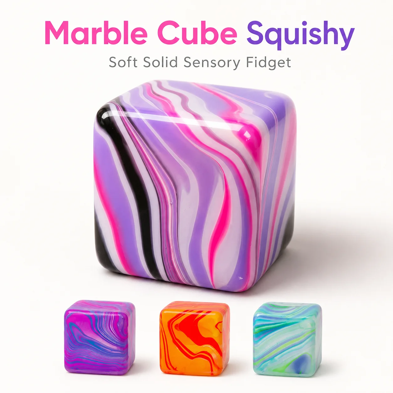 Marble Ice Cube Squishy Toy Soft Solid Squeeze Stress Ball Sensory Fidget Decompression Toy Kids Adults Gift
Marble Ice Cube Squishy Toy Soft Solid Squeeze Stress Ball Sensory Fidget Decompression Toy Kids Adults Gift
