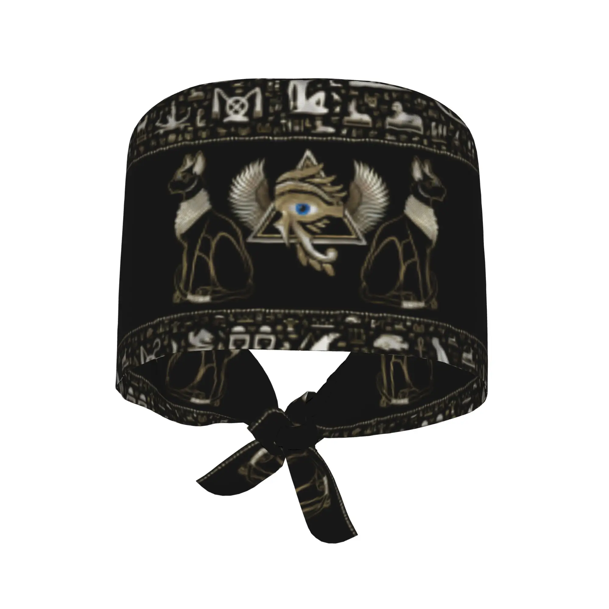 Ancient Egypt Egyptian Cats Black Eye of Horus WorkCap Work Working Cap Adgusted Fashion Printed Multi-Scenario
Ancient Egypt Egyptian Cats Black Eye of Horus WorkCap Work Working Cap Adgusted Fashion Printed Multi-Scenario