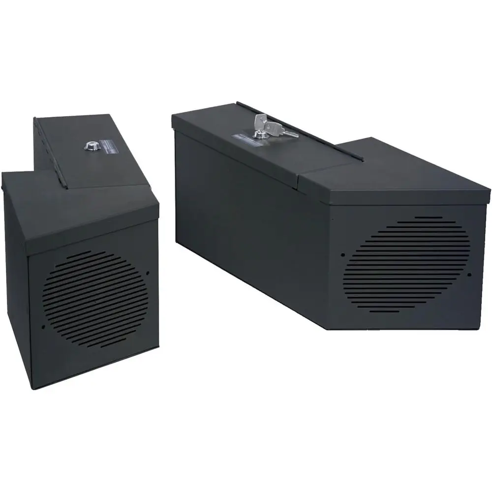 Secure Storage Box with Roll Bar Opening for Speaker Protection
Secure Storage Box with Roll Bar Opening for Speaker Protection